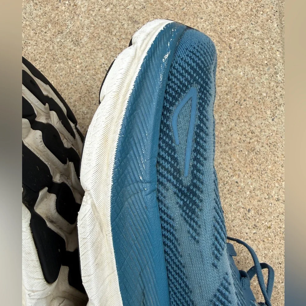Hoka Clifton 9 Midnight Ocean/Bluesteel Running Shoes - Picture 4 of 11